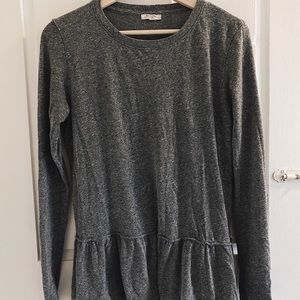 Babydoll long sleeve top